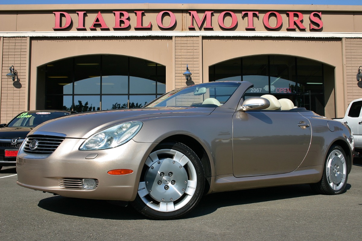 Diablo Motors Auto Sales, Service and Detail 2002 Lexus SC 430